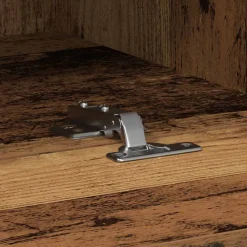 vidaXL TV Wandkast 100 x 30 x 30 cm Oud hout Bewerkt hout