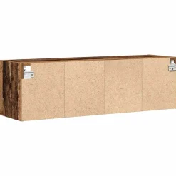vidaXL TV Wandkast 100 x 30 x 30 cm Oud hout Bewerkt hout