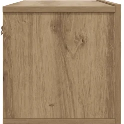 vidaXL Tv-wandmeubel 80x30x30 cm bewerkt hout artisanaal eikenkleurig