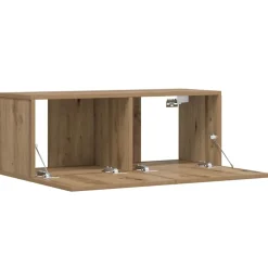 vidaXL Tv-wandmeubel 80x30x30 cm bewerkt hout artisanaal eikenkleurig