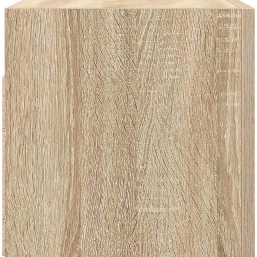 vidaXL Tv-wandmeubel 30,5x30x30 cm sonoma eikenkleurig