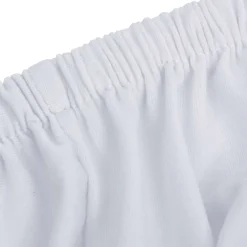 vidaXL Tweezitsbankhoes stretch polyester jersey wit