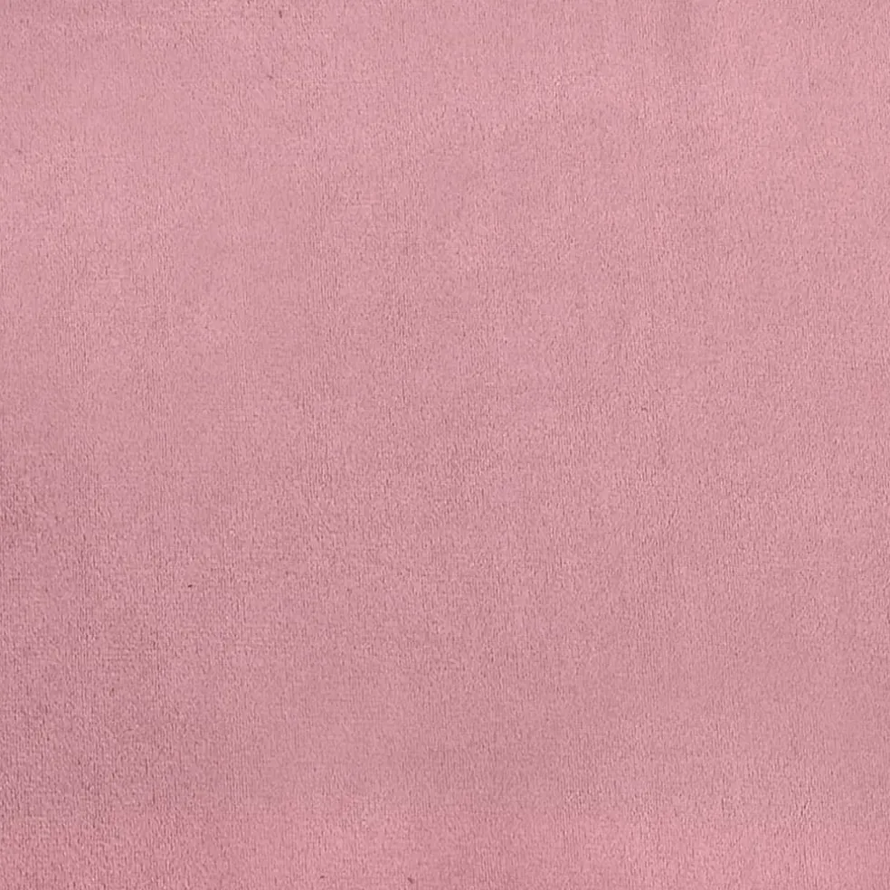vidaXL Tweezitsbank met sierkussens 120 cm fluweel roze