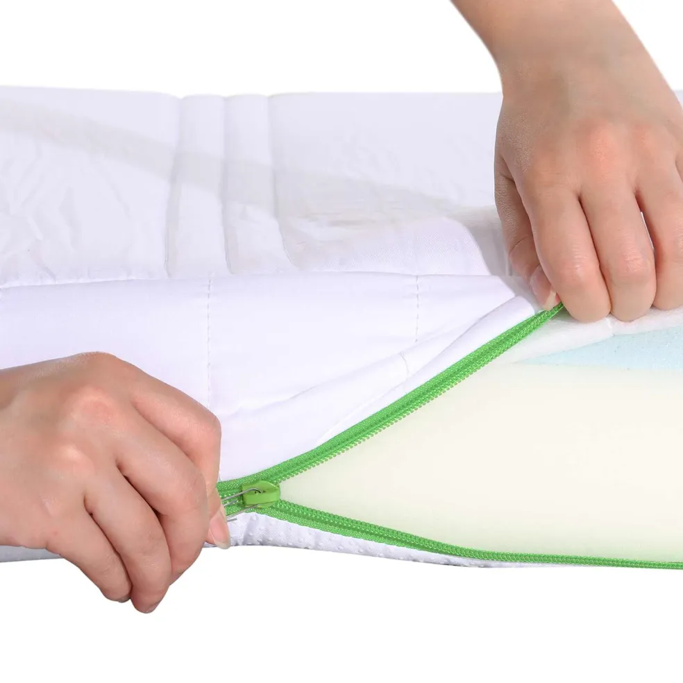 vidaXL Uitschuifbaar Schuimmatras 80 x 200 cm Wit