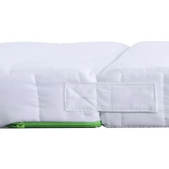 vidaXL Uitschuifbaar Schuimmatras 80 x 200 cm Wit