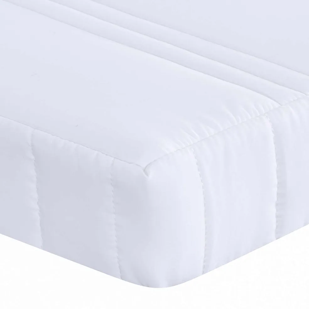 vidaXL Uitschuifbaar Schuimmatras 80 x 200 cm Wit