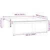 vidaXL Uitschuifbare luifel Antraciet 400 × 300 cm