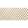 vidaXL Uitvouwbare Trellis Fence 2 st 100 x 105 cm Bamboe Licht Bruin