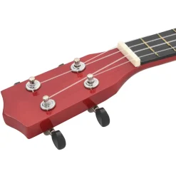 vidaXL Ukuleleset met tas voor kinderen sopraan 21'' lichthoutkleurig