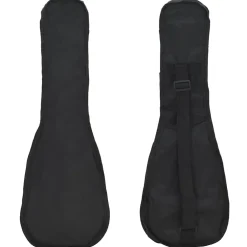 vidaXL Ukuleleset met tas voor kinderen sopraan 21'' zwart