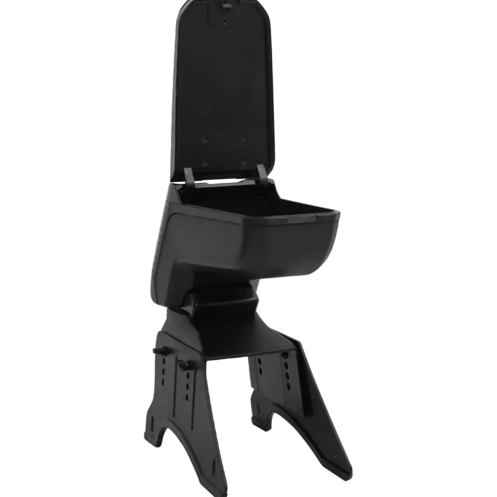 vidaXL Universele auto-armsteun 13x33x(33-53) cm ABS zwart