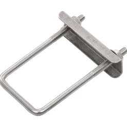 vidaXL U-verbinding voor hekpaal 25 sets 60x40 mm