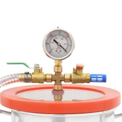 vidaXL Vacuümkamer met 1-traps pomp 5,5 L