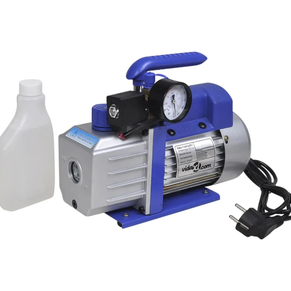 vidaXL Vacuümkamer met 1-traps pomp 3,7 L