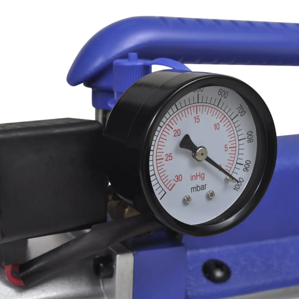 vidaXL Vacuümkamer met 1-traps pomp 3,7 L