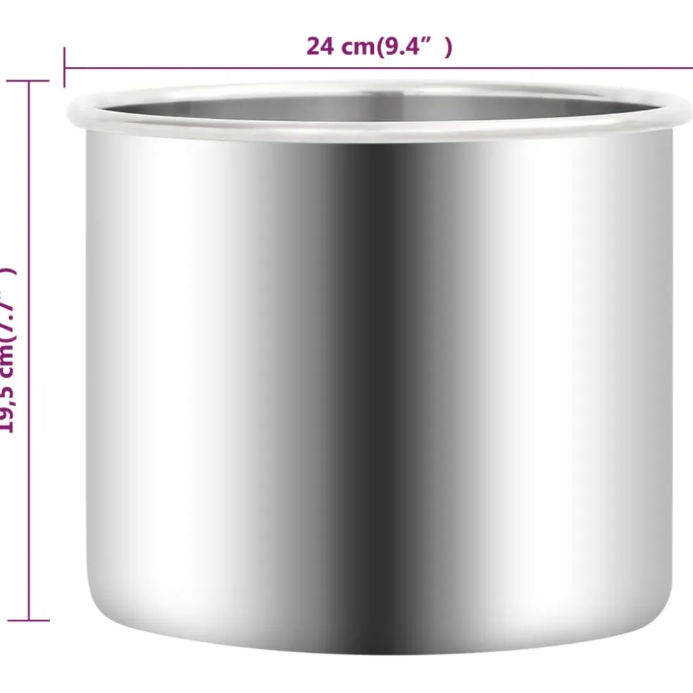vidaXL Vacuümkamer met 1-traps pomp 3,7 L