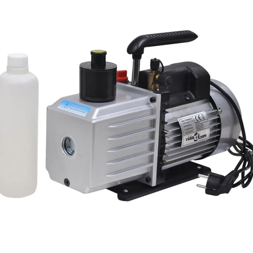 vidaXL Vacuümkamer met 2-traps pomp 3,7 L