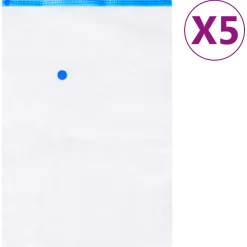 vidaXL Vacuümopbergzakken 20 st 3 maten