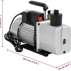 vidaXL Vacuümpomp 2-traps 100 L/ min