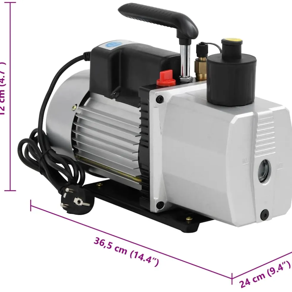 vidaXL Vacuümpomp 2-traps 100 L/ min