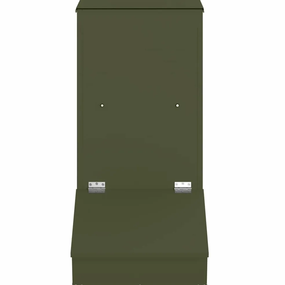 vidaXL Varkensvoeder Olijf Groen 55 x 38 x 76 cm 20 kg