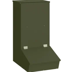 vidaXL Varkensvoeder Olijf Groen 55 x 38 x 76 cm 20 kg