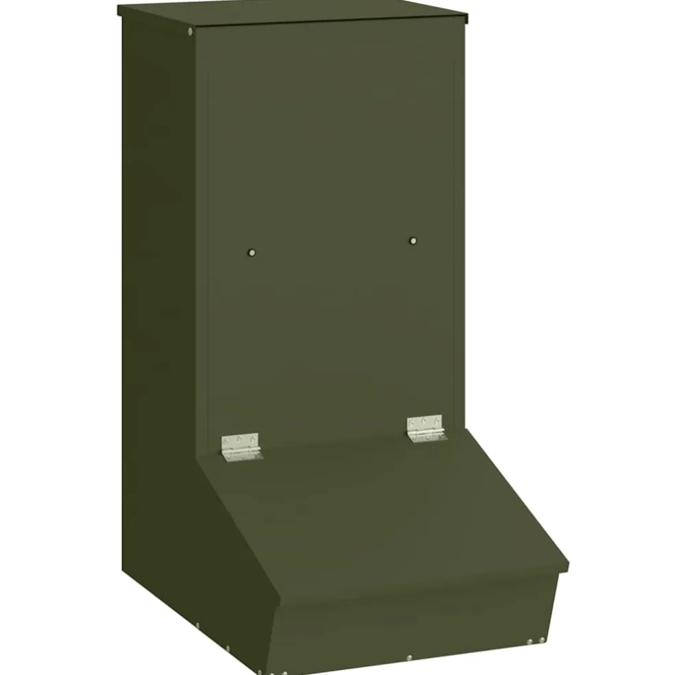 vidaXL Varkensvoeder Olijf Groen 55 x 38 x 76 cm 20 kg