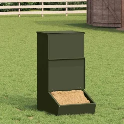 vidaXL Varkensvoeder Olijf Groen 55 x 38 x 76 cm 20 kg
