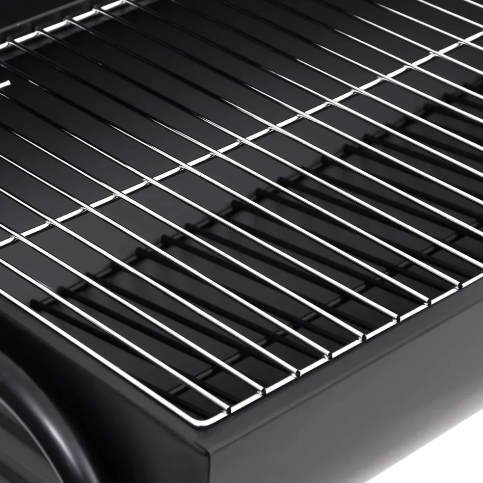vidaXL Vaten Grill met 2 Kookroosters 3 st 80 x 73 x 90 cm Metaal
