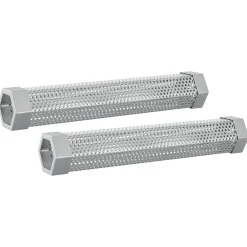 vidaXL Vaten Grill met Wielen en Planken 3 st 115 x 85 x 95 cm Metaal