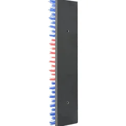 vidaXL Vee borstels Rood en blauw 50 x 10 x 6,5 cm PP