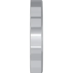 vidaXL Veer Washer 2 st Wit 13 x 1 mm IJzer