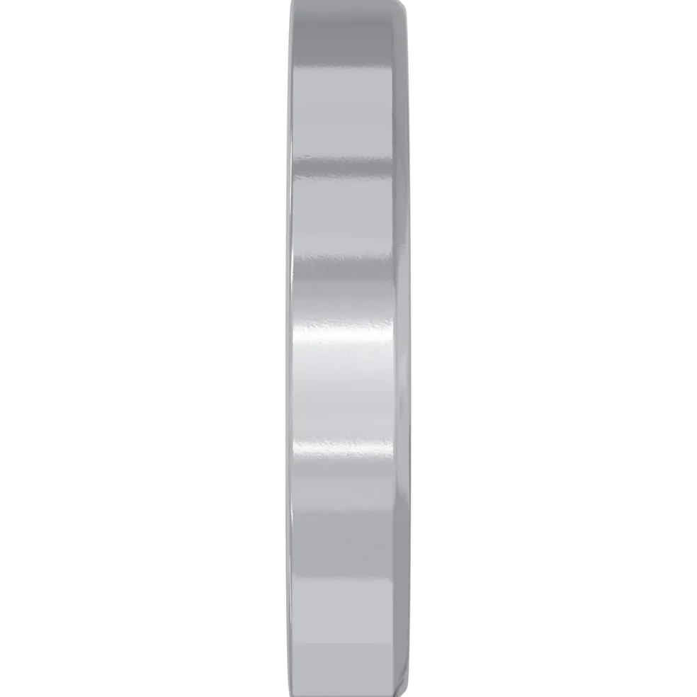 vidaXL Veer Washer 2 st Wit 13 x 1 mm IJzer