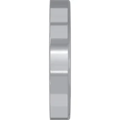 vidaXL Veer Washer 2 st Wit 13 x 1 mm IJzer