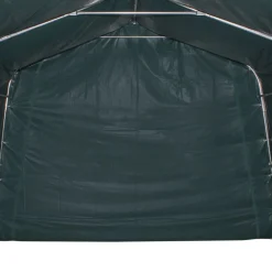 vidaXL Veetent verwijderbaar 550 g/m² 3,3x3,2 m PVC donkergroen