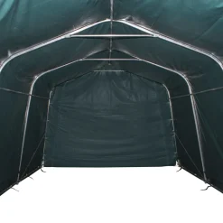 vidaXL Veetent verwijderbaar 550 g/m² 3,3x4,8 m PVC donkergroen