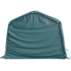 vidaXL Veetent verwijderbaar 550 g/m² 3,3x4,8 m PVC donkergroen