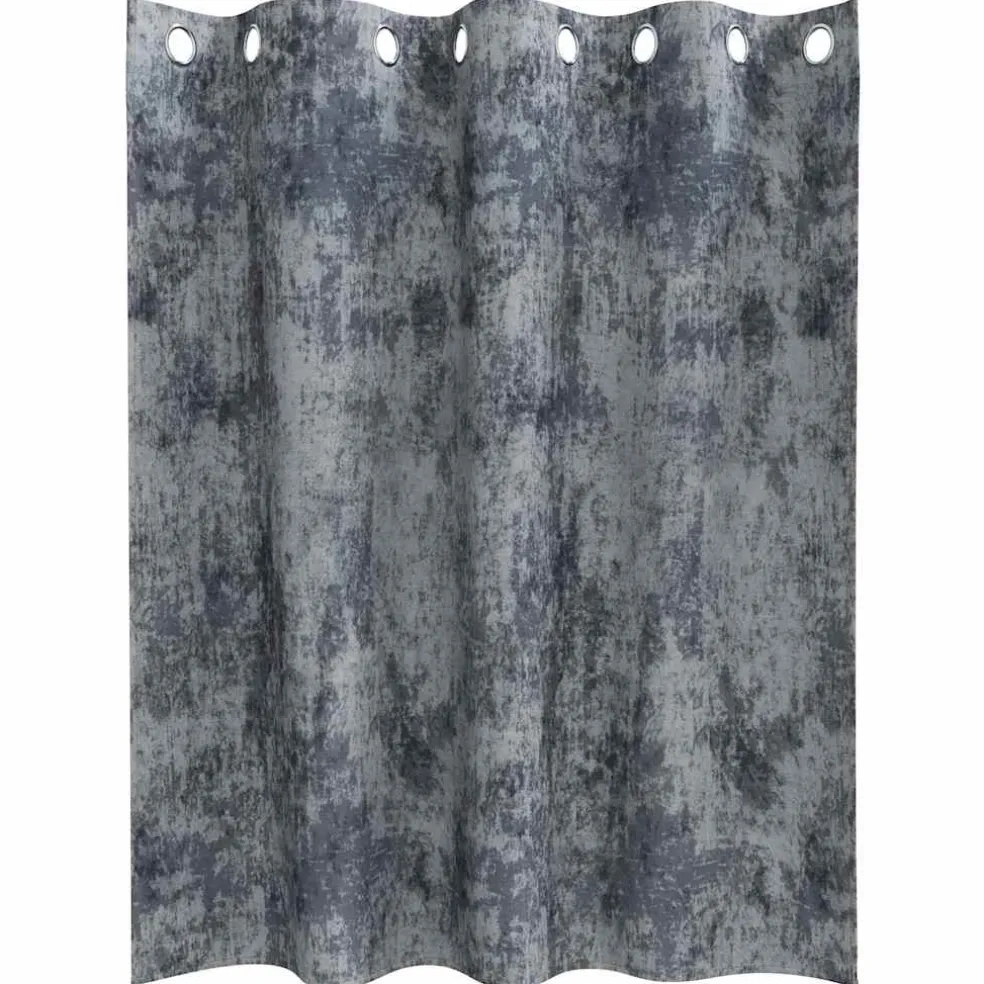 vidaXL Velvet Gordijnen 2 st Zilvergrijs 140 x 140 cm Fluweel