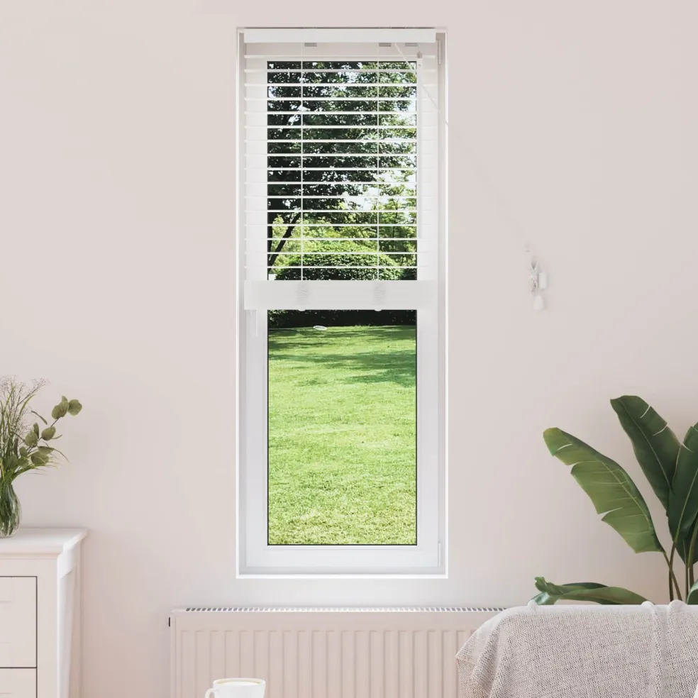 vidaXL Venetiaanse jaloezie Wit 40 x 130 cm 35 mm