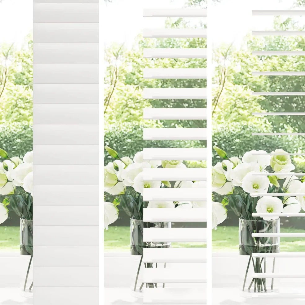 vidaXL Venetiaanse jaloezie Wit 40 x 130 cm 35 mm