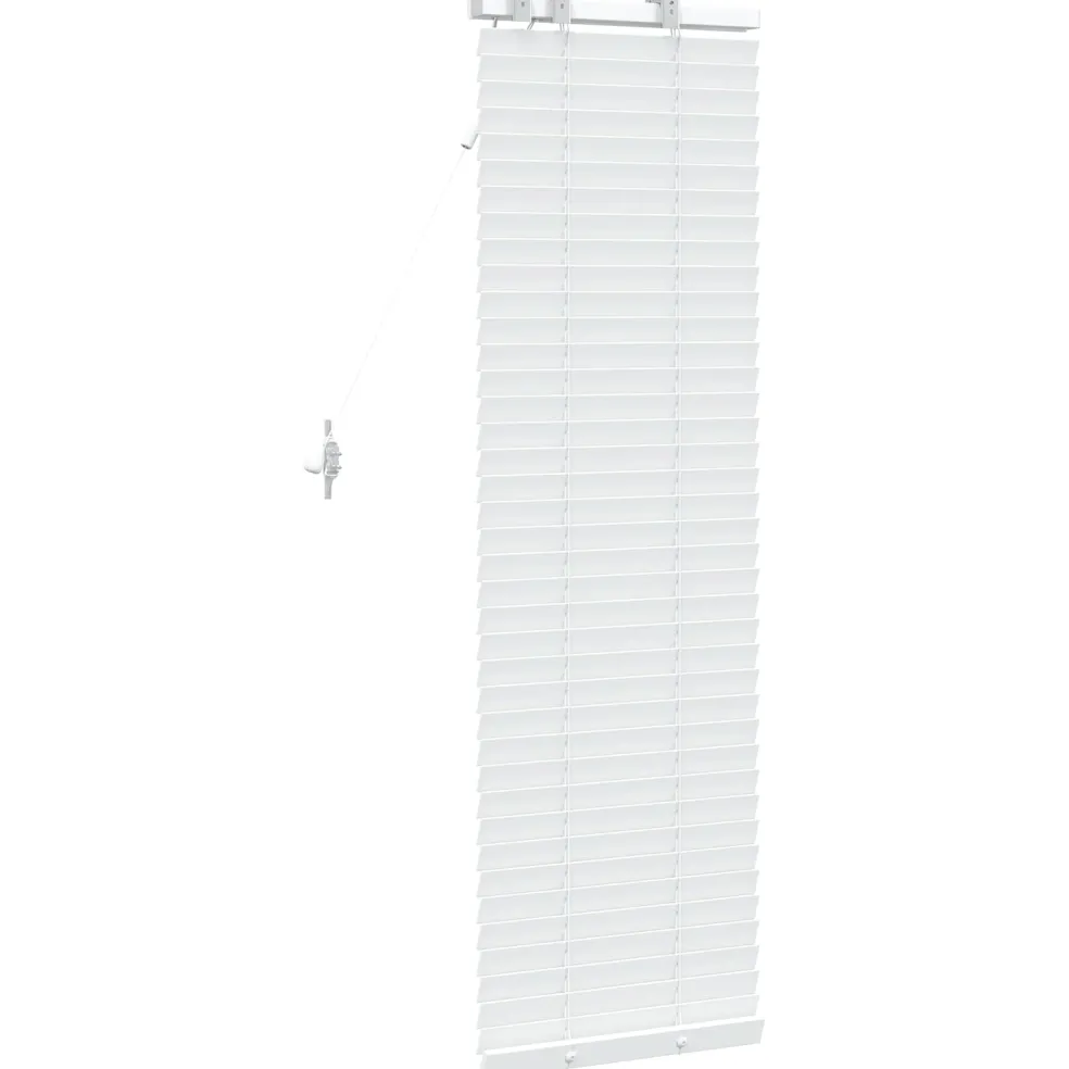 vidaXL Venetiaanse jaloezie Wit 40 x 130 cm 35 mm