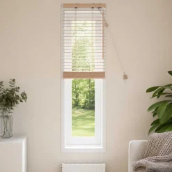 vidaXL Venetiaanse jaloezie Eiken Look 40 x 130 cm 35 mm