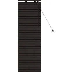 vidaXL Venetiaanse jaloezie Donkerbruin 40 x 130 cm 35 mm