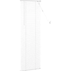 vidaXL Venetiaanse jaloezie Wit 150 x 40 cm 25 mm PVC