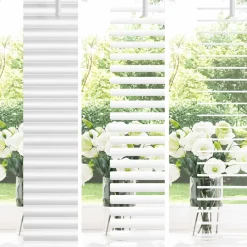 vidaXL Venetiaanse jaloezie Wit 150 x 40 cm 25 mm PVC