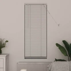 vidaXL Venetiaanse jaloezie Wit 150 x 40 cm 25 mm PVC