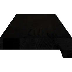 vidaXL Vensterbanken 2 st 70x15x2 cm massief eikenhout donkerbruin