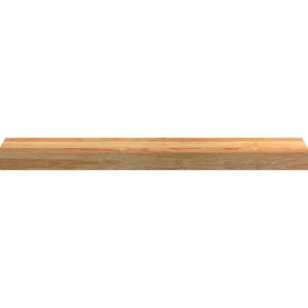 vidaXL Vensterbanken 2 st 70x15x2 cm massief eikenhout lichtbruin