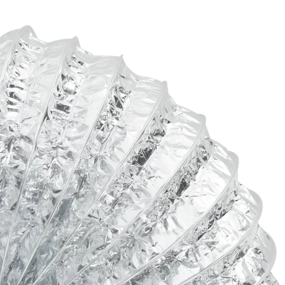 vidaXL Ventilatieslang Ø10 cm 6 m aluminium