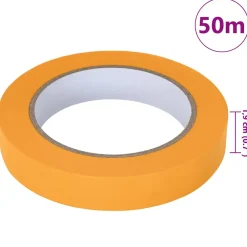 vidaXL Verf Maskertapes 6 st Geel 19mm x 50m Papier